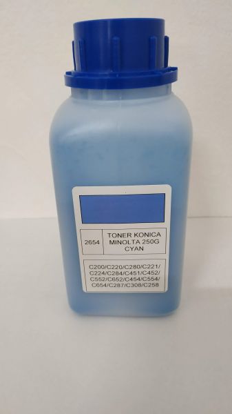 Toner Konica Minolta C284 Cyan Refil 250 gr