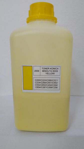 Toner Konica Minolta C284 Yellow Refil 500 gr