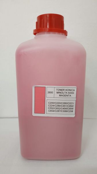 Toner Konica Minolta C284 Magenta Refil 500 gr